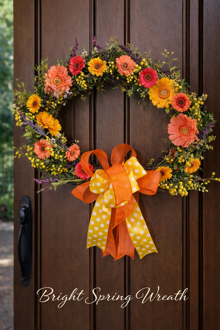 Bright Spring Wreath
