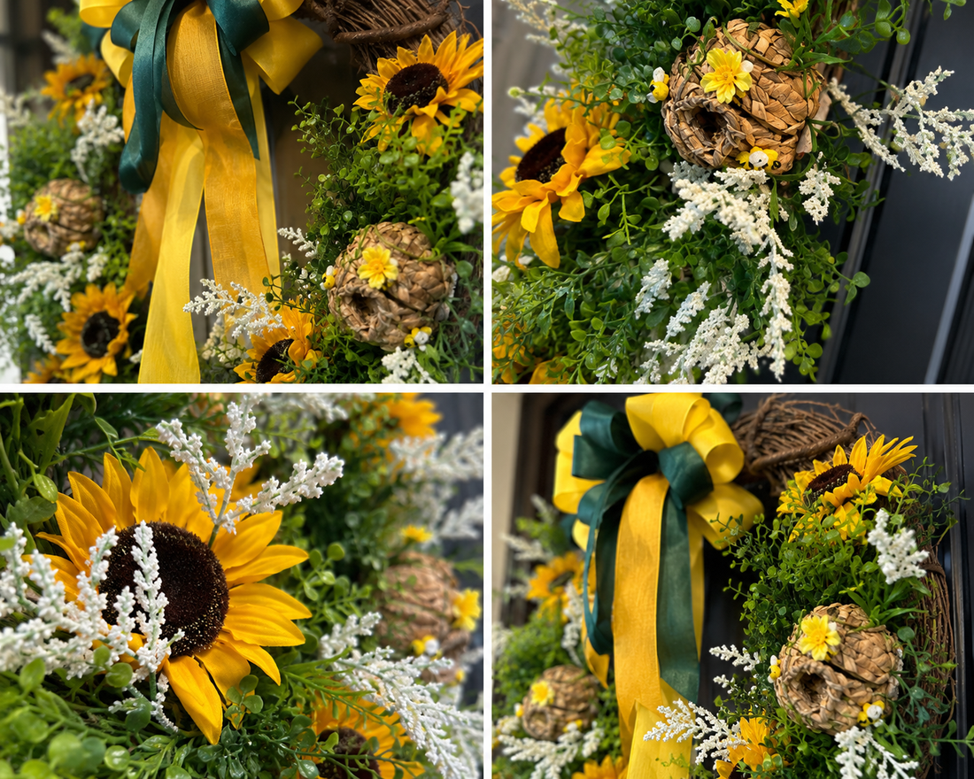 The Nyrra Estate Wreath | Luxury Summer Entryway Collection
