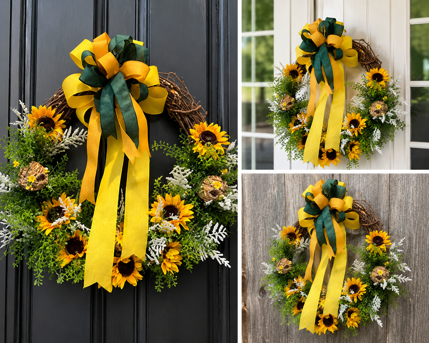 The Nyrra Estate Wreath | Luxury Summer Entryway Collection