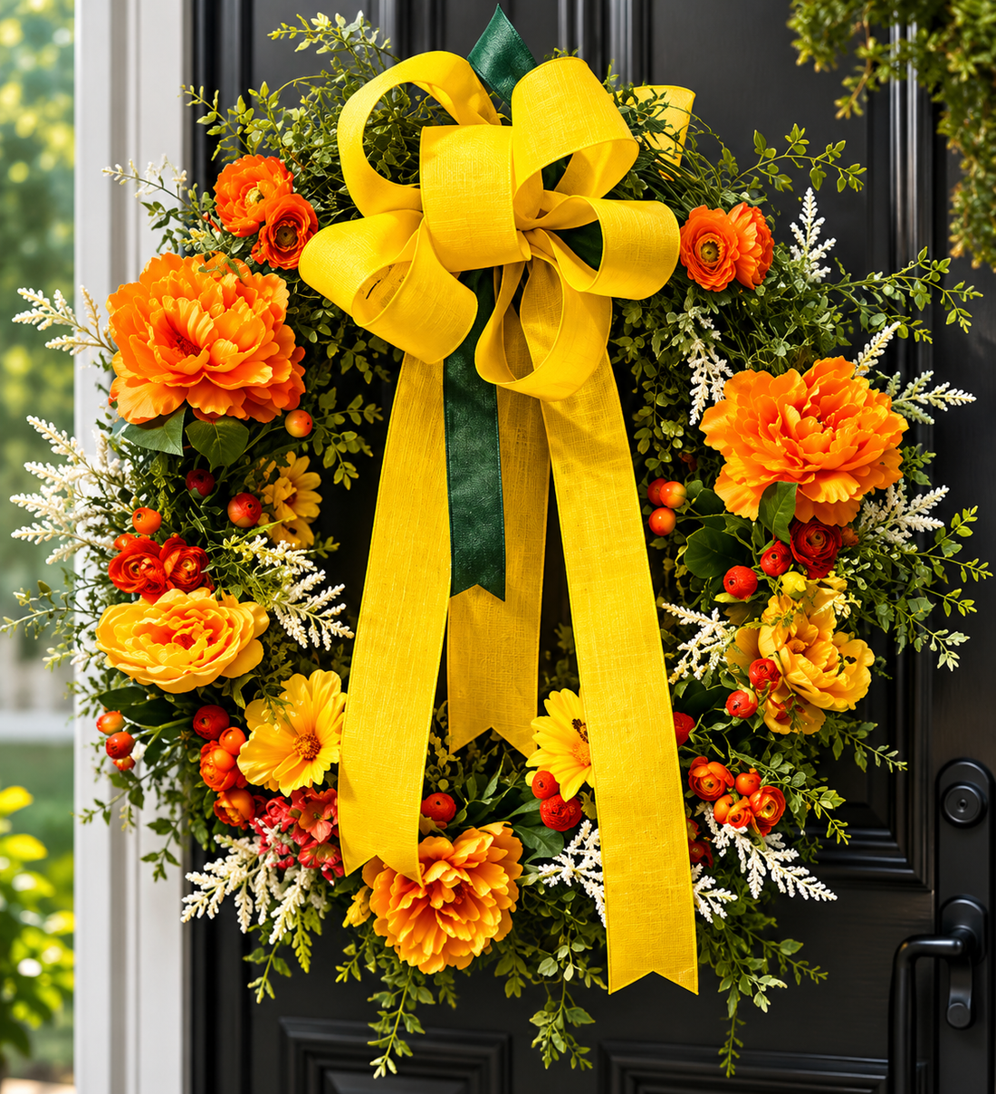 The Rhyanna Estate Wreath | Luxury Summer Entryway Collection