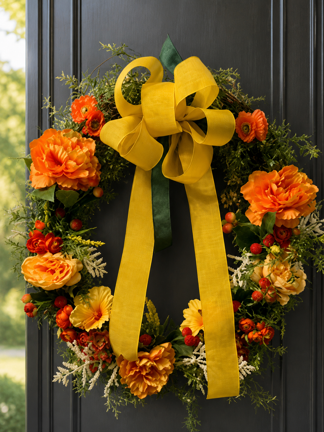 The Rhyanna Estate Wreath | Luxury Summer Entryway Collection
