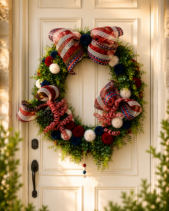 Signature Americana Estate Wreath