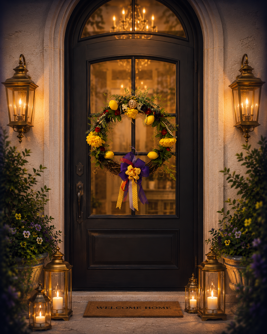 Signature Spring Estate Wreath | Luxury Spring Entryway Collection