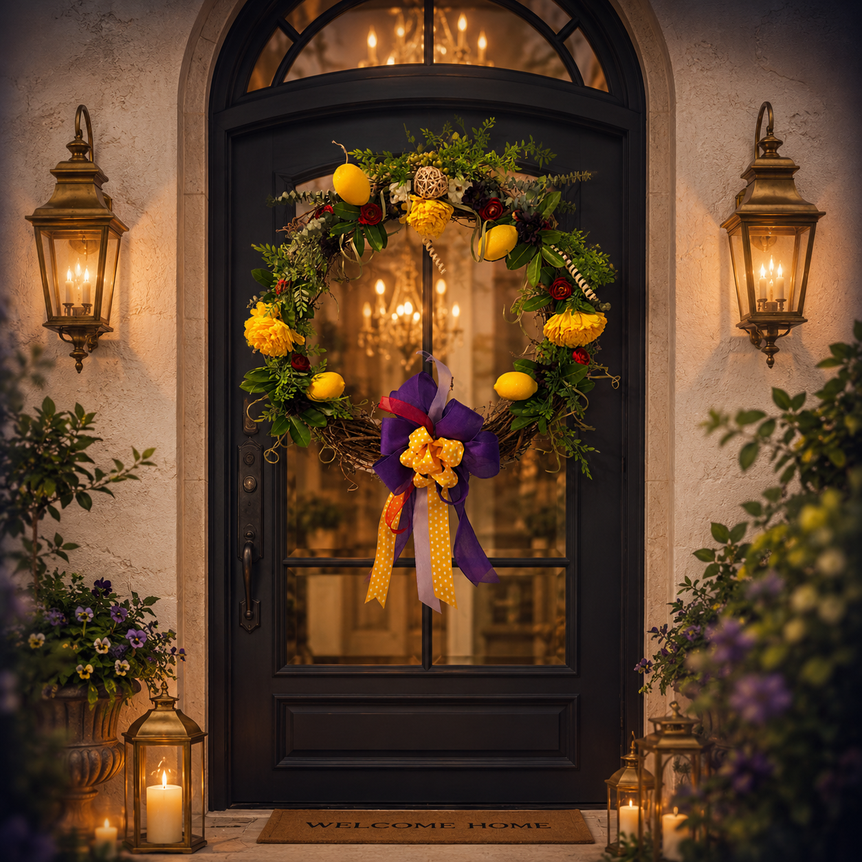 Signature Spring Estate Wreath | Luxury Spring Entryway Collection