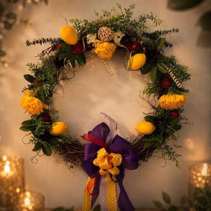 Signature Spring Estate Wreath | Luxury Spring Entryway Collection