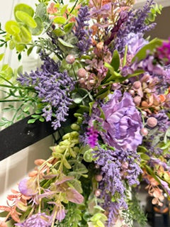 The Atelier Floral Scissor Wreath