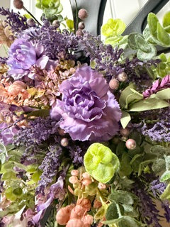 The Atelier Floral Scissor Wreath