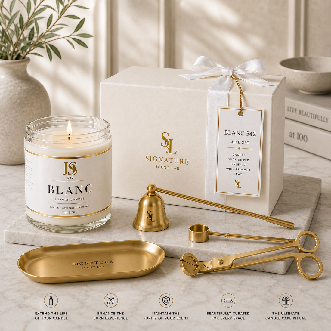 Blanc 542 Luxe Set