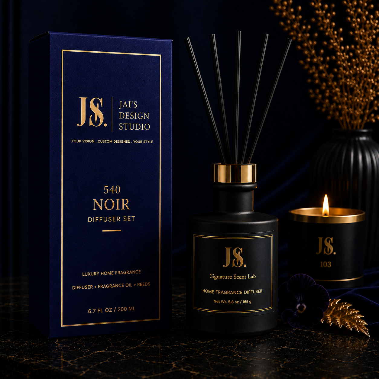 Onyx Diffuser Set